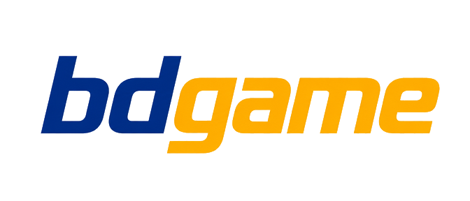 bdgame logo on dark red gaming header